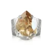 Caroline Svedbom Ring Classic Drop Golden Shadow (Rhodium)