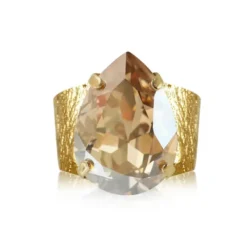 Caroline Svedbom Ring Classic Drop Golden Shadow (Guld)