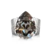 Caroline Svedbom Ring Classic Drop Black Diamond (Rhodium)