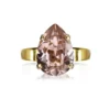 Caroline Svedbom Ring Mini Drop Vintage Rose (Guld)