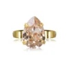 Caroline Svedbom Ring Mini Drop Silk (Guld)