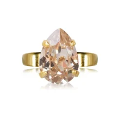 Caroline Svedbom Ring Mini Drop Silk (Guld)