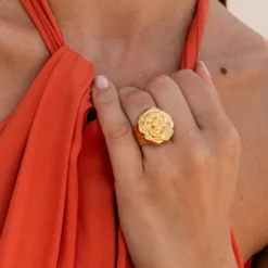 Caroline Svedbom Rosita Ring (Guld)