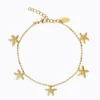 Caroline Svedbom Sea Star Ankel Chain (Gold)