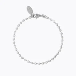 Caroline Svedbom Armband Caroline Svedbom Siri Armband Rhodium / Crystal