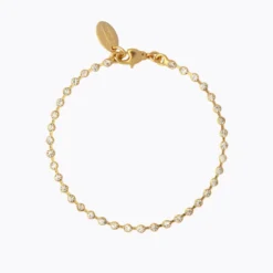 Caroline Svedbom Armband Caroline Svedbom Siri Armband Guld / Crystal