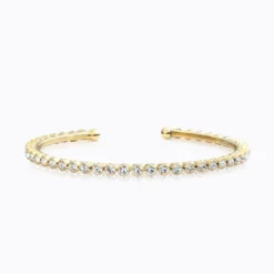 Caroline Svedbom Armband Caroline Svedbom Siri Bangle Armband / Crystal (Guld)
