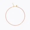 Caroline Svedbom Siri Halsband/ Light Rose (Guld)