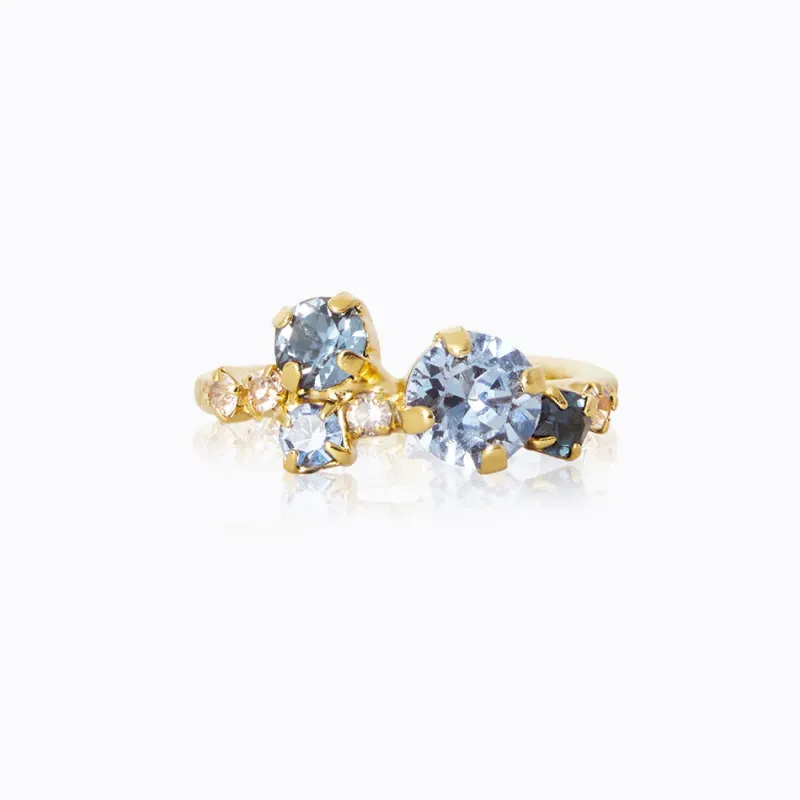 Caroline Svedbom Ringar Caroline Svedbom Stardust Ring / Blue Combo (Guld)