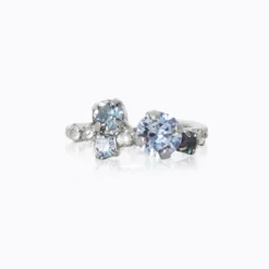 Caroline Svedbom Ringar Caroline Svedbom Stardust Ring / Blue Combo (Rhodium)