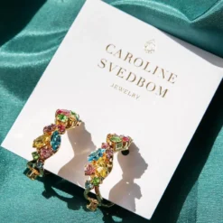 Caroline Svedbom Stella Örhängen / Rainbow Combo (Guld)