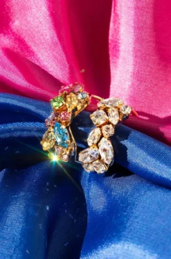 Caroline Svedbom Stella Ring / Rainbow Combo (Rhodium)