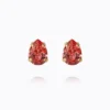 Caroline Svedbom Superpetite Drop Örhängen / Rose Peach (Guld)