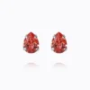 Caroline Svedbom Superpetite Drop Örhängen / Rose Peach (Rhodium)
