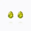 Caroline Svedbom Superpetite Drop Örhängen / Citrus Green (Rhodium)
