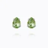 Caroline Svedbom Superpetite Drop Örhängen / Peridot (Rhodium)