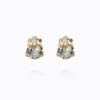 Caroline Svedbom Superpetite Drop Örhängen / Crystal (Guld)