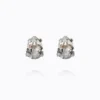 Caroline Svedbom Superpetite Drop Örhängen / Crystal (Rhodium)