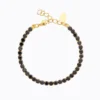Caroline Svedbom Armband Caroline Svedbom Zara Armband / Jet (Guld)