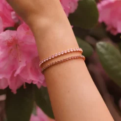 Caroline Svedbom Armband Caroline Svedbom Zara Armband/ Rosaline (Rhodium)