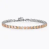 Caroline Svedbom Armband Caroline Svedbom Zara Armband/ Golden Shadow (Rhodium)