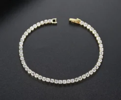 Celine Estelle Guldarmband Guldförgyllning 4 mm