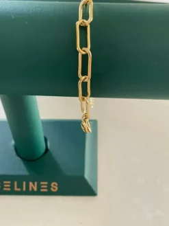 Celine Estelle Guldarmband med 18K förgyllning Glansig