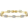 Celine Estelle Guldarmband med 18K förgyllning och CZ 16,5+2 cm