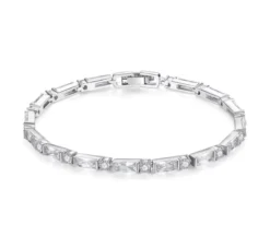 KAMPANJ Celine Estelle Silverarmband CZ 18 cm