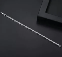 KAMPANJ Celine Estelle Silverarmband CZ 18 cm