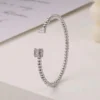 Celine Estelle Silverarmband med cubic zirconia – Reglerbar