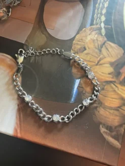 Celine Estelle Silverarmband med CZ 17+5 cm