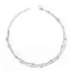 Celine Estelle Silverarmband med 18K förgyllning med CZ 16+4 cm