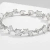Celine Estelle Silverarmband med CZ 17+2 cm