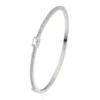 Celine Estelle Tunn Silverarmring med CZ