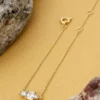 Celine Estelle Tunt Guldarmband med 18K förgyllning och CZ 16+4 cm