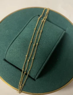 Celine Estelle Tunt Guldarmband med 18K förgyllning 15+5 cm