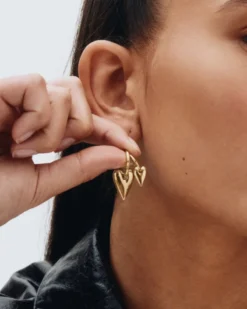 Edblad Amore Hoops L -Guld