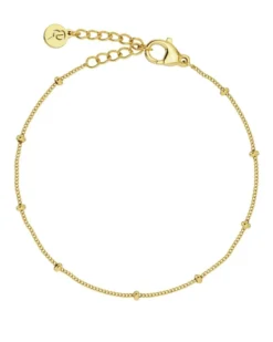 Edblad Beaded Kedje Armband Guld