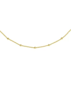 Edblad Beaded Kedje Halsband Guld