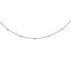 Edblad Beaded Kedje Halsband Stål