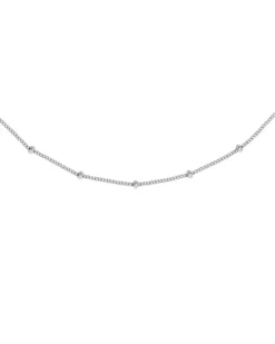 Edblad Beaded Kedje Halsband Stål