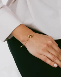 Edblad Chunky Eternal Armband Guld