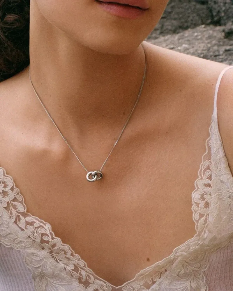 Edblad Chunky Eternal Halsband Stål