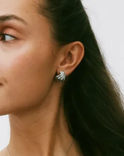 Edblad Corazza Studs S Örhängen Stål