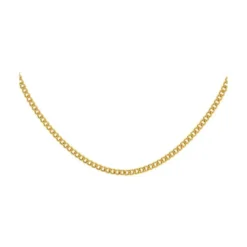 Edblad Curb Chain Bred Guld 45 cm – 127412