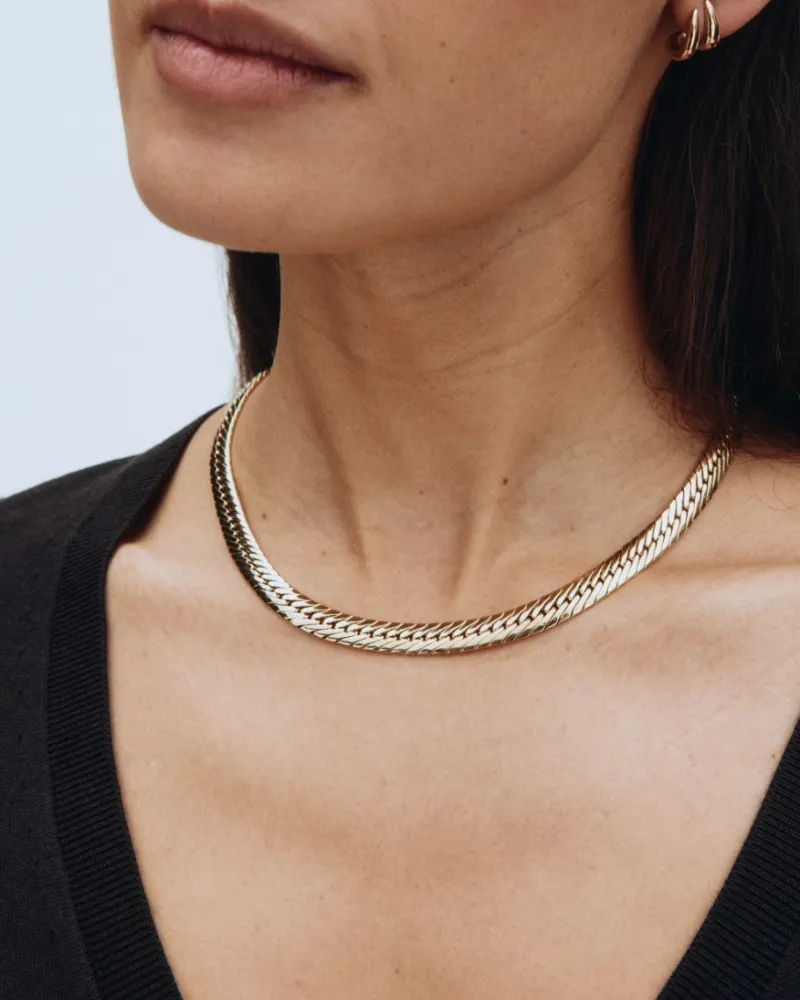 Edblad Hera Chain Halsband – Guld
