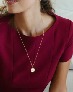 Edblad Holly Halsband L – Guld
