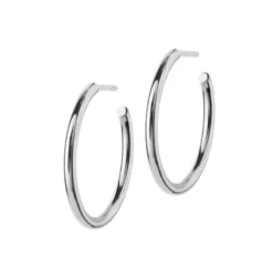 Edblad Hoops Örhängen Stål Medium (105861)