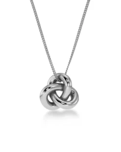 Edblad Infinity Knot Halsband L Stål